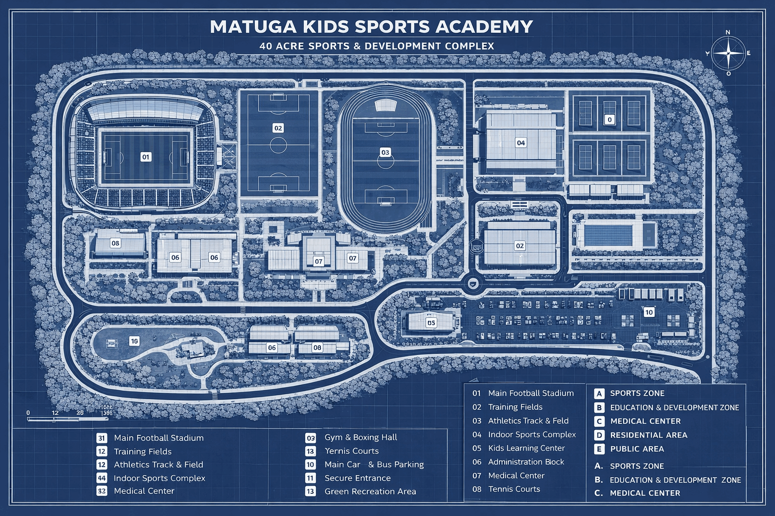 Matuga Kids Sports Academy Blueprint